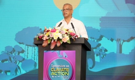 The conference of the Climate Resilient Integrated Water Management Project was held under the chairmanship of Mr. K.D. Lalkantha, Minister of Agriculture, Livestock, Land and Irrigation.